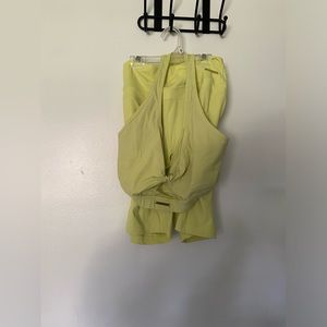 Yellow gymshark Whitney Simmons set